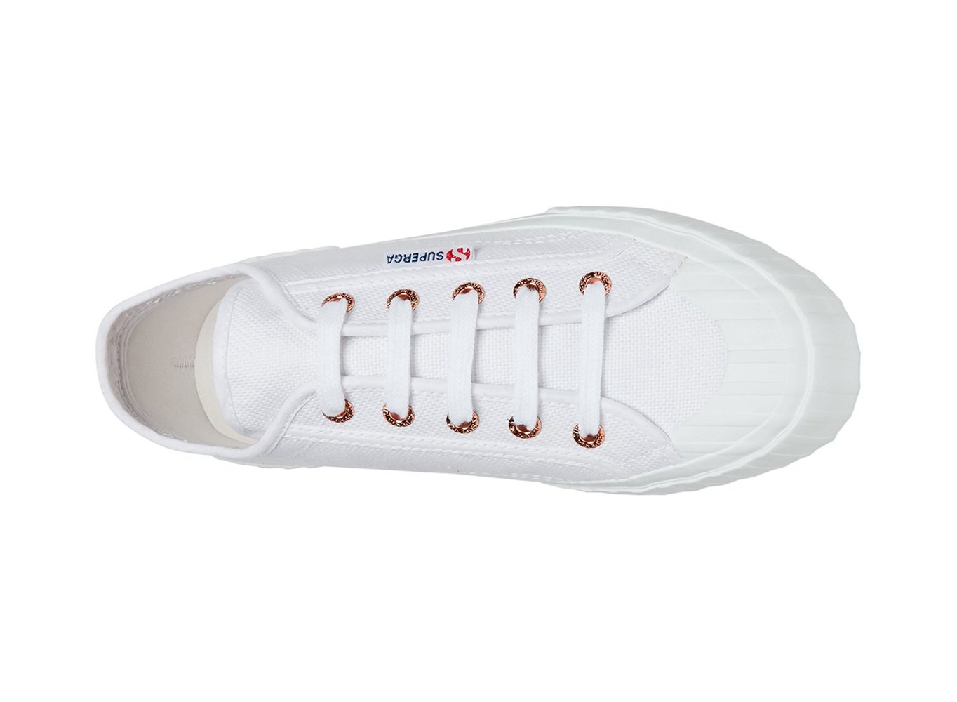 Alpargata Superga Mujer Blancas - 2630 Stripe - 349607OXY
